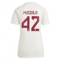 Bayern Munich Jamal Musiala #42 Tretí Ženy futbalový dres 2023-24 Krátky Rukáv